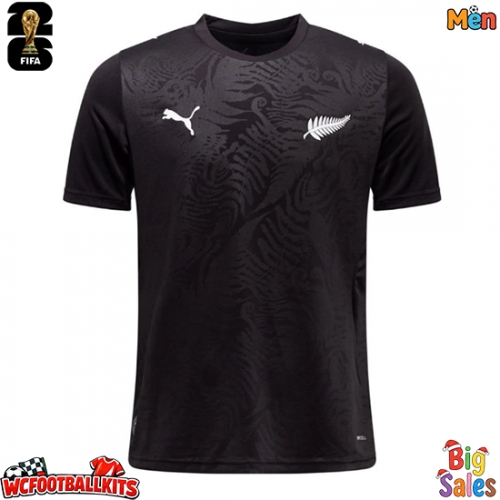 New Zealand Replica Home Stadium Shirt World Cup 2026 Short Sleeve